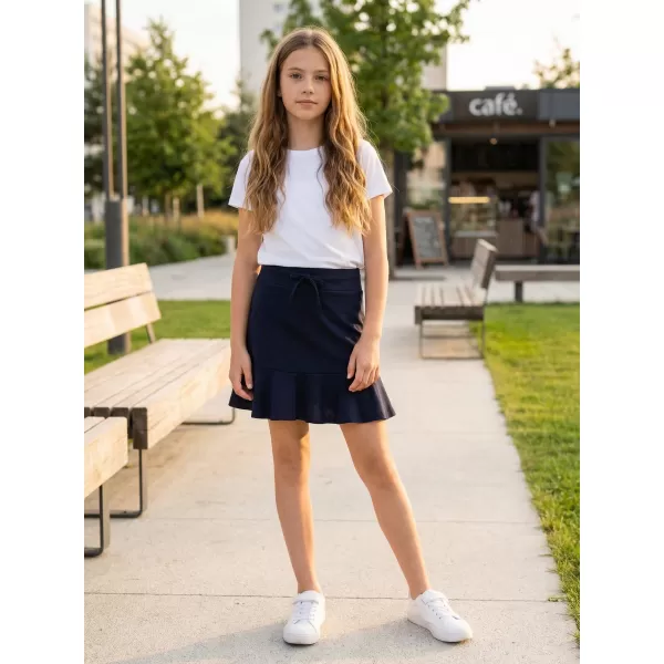  Dívčí sukně  SAM 73 ARIELLE GZ 534 TMAVĚ MODRÁ 