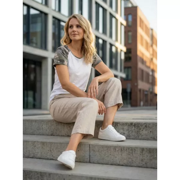  Dámské triko s krátkým rukávem SAM 73 ROSE WT 850 BÍLÁ 