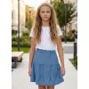 Dívčí sukně SAM 73 NYLAH GZ 530 SVĚTLÁ DENIM