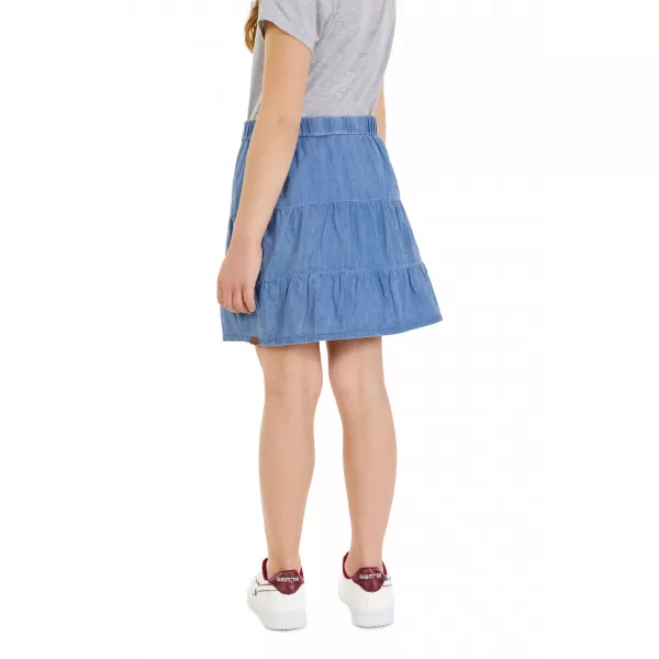  Dívčí sukně  SAM 73 NYLAH GZ 530 SVĚTLÁ DENIM 