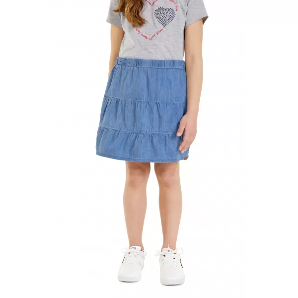  Dívčí sukně  SAM 73 NYLAH GZ 530 SVĚTLÁ DENIM 