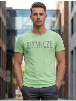 Pánské triko KIXMI NARSEY ZELENÁ