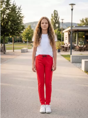 Dívčí 3/4 kalhoty SAM 73 SANIYAH GK 536 JASNĚ RŮŽOVÁ