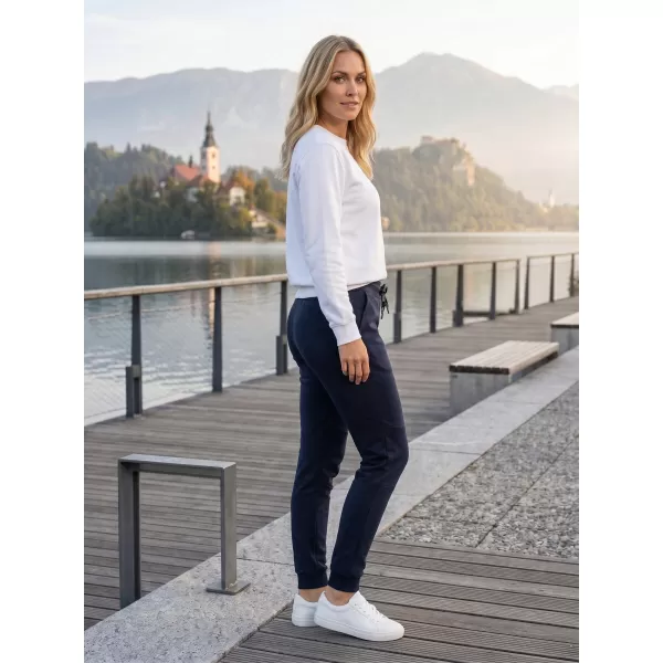 Dámské tepláky SAM 73 ANGELICA WK 777 TMAVĚ MODRÁ 