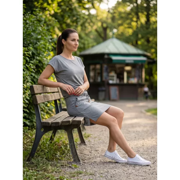  Dámské šaty SAM 73 AURELIE WZ 811 ŠEDÁ 