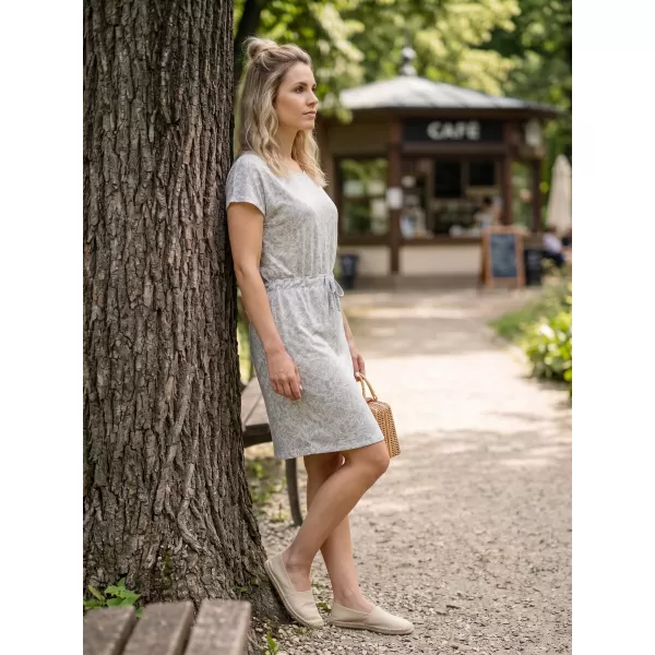  Dámské šaty SAM 73 ODETTE WZ 812 SVĚTLE ŠEDÁ 