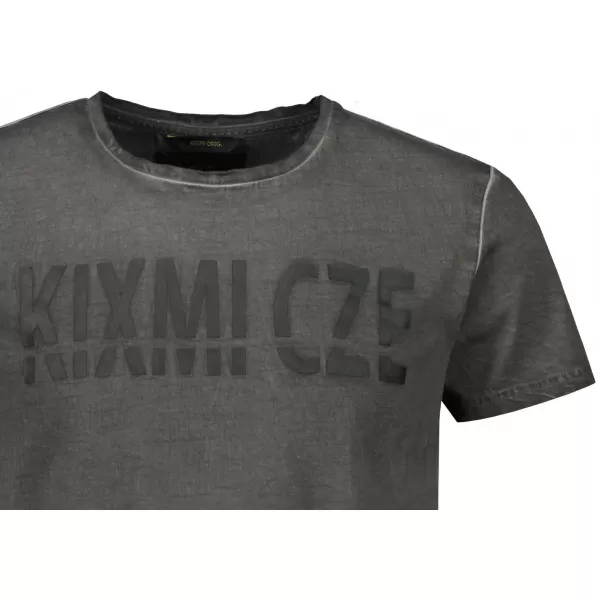  Pánské triko KIXMI NARSEY TMAVĚ ŠEDÁ 