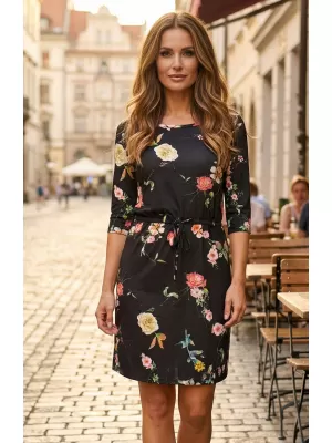 Dámské šaty KIXMI NYDIA ČERNÁ