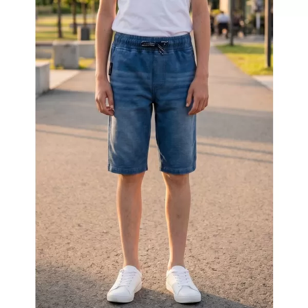  Chlapecké šortky SAM 73 VICTOR BS 536 SVĚTLÁ DENIM 