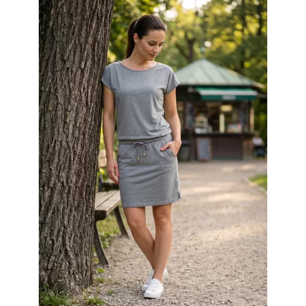  Dámské šaty SAM 73 AURELIE WZ 811 ŠEDÁ 