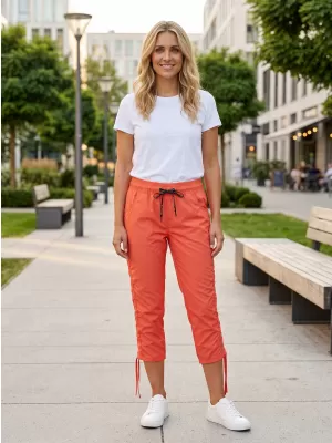 Dámské 3/4 kalhoty SAM 73 CHERYL WS 772 SVĚTLE ORANŽOVÁ