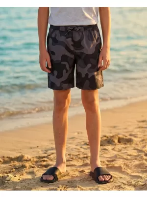 Chlapecké plavecké šortky SAM 73 JORDAN BS 539 ČERNÁ