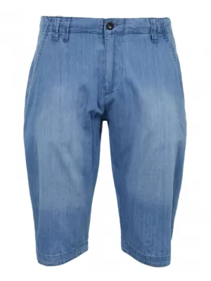 Pánské kraťasy SAM 73 KIERAN MS 754 SVĚTLÁ DENIM