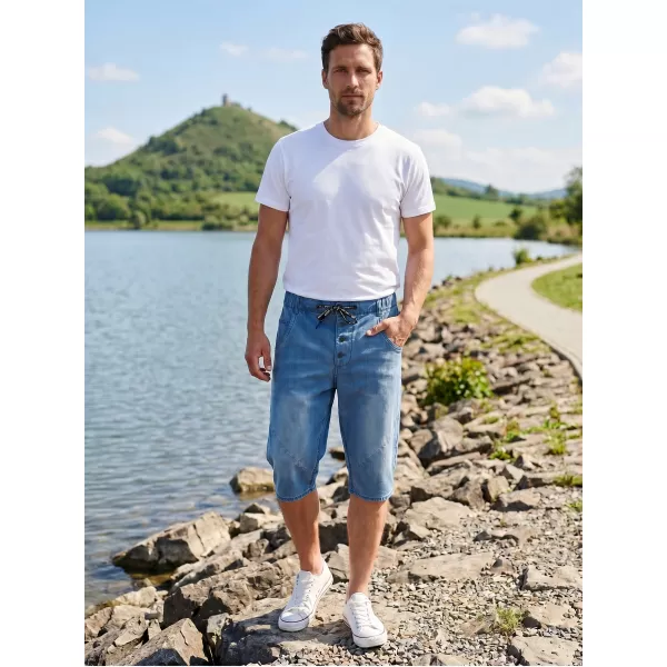  Pánské kraťasy SAM 73 KASH MS 751 SVĚTLÁ DENIM 