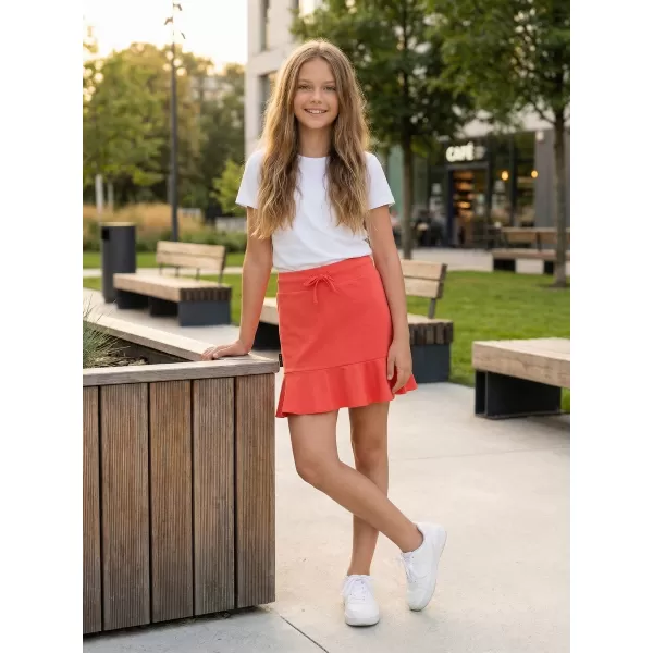 Dívčí sukně  SAM 73 ARIELLE GZ 534 SVĚTLE ORANŽOVÁ 