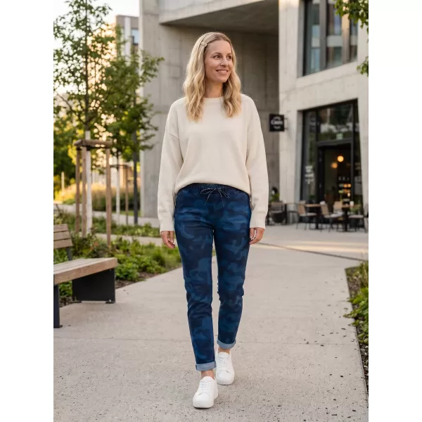  Dámské kalhoty SAM 73 IVY WK 778 TMAVĚ MODRÁ 