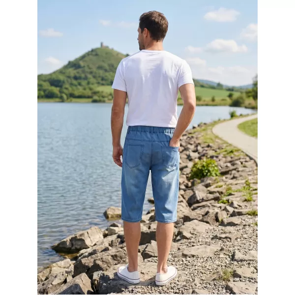  Pánské kraťasy SAM 73 KASH MS 751 SVĚTLÁ DENIM 