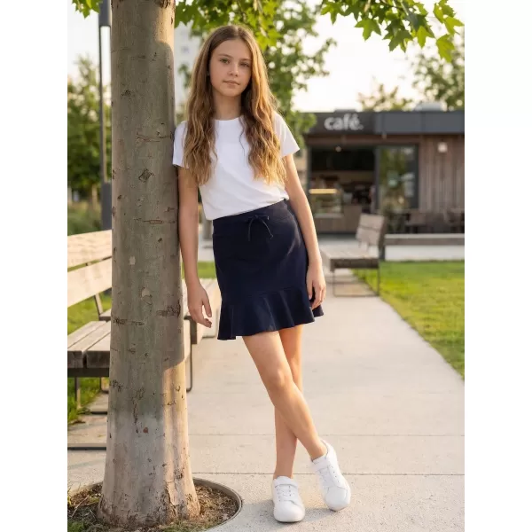  Dívčí sukně  SAM 73 ARIELLE GZ 534 TMAVĚ MODRÁ 