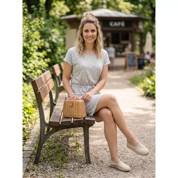  Dámské šaty SAM 73 ODETTE WZ 812 SVĚTLE ŠEDÁ 