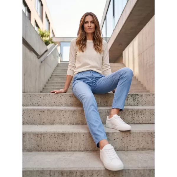  Dámské kalhoty SAM 73 MELINDA WK 776 SVĚTLÁ DENIM 