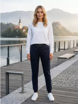 Dámské tepláky SAM 73 ANGELICA WK 777 TMAVĚ MODRÁ
