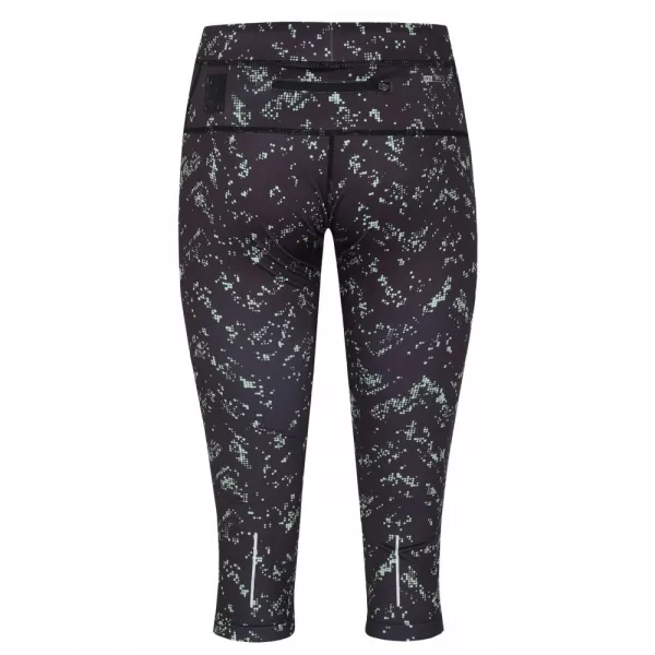  Dámské 3/4 legíny HANNAH RELAY ANTHRACITE/GREEN 