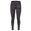 Dámské legíny HANNAH MONETY ANTHRACITE/GREEN