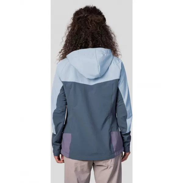  Dámská softshellová bunda HANNAH PULLA BLUE FOG/SHARK 