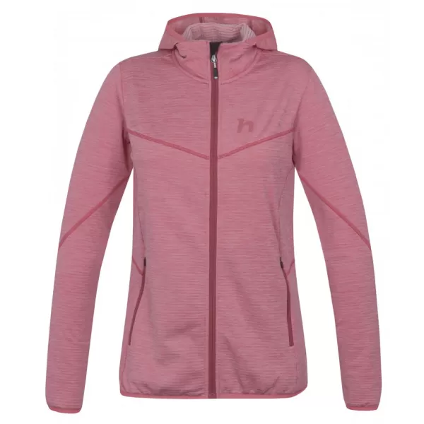 Dámská mikina HANNAH DAGNYS HOODY QUARTZ PINK MEL 