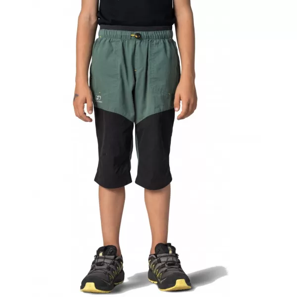  Dětské 3/4 kalhoty HANNAH RUMEX JR DARK FOREST/ANTHRACITE 