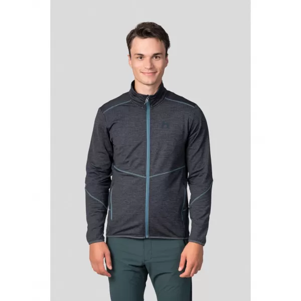  Pánská mikina HANNAH DAMAR DARK GRAY MEL 