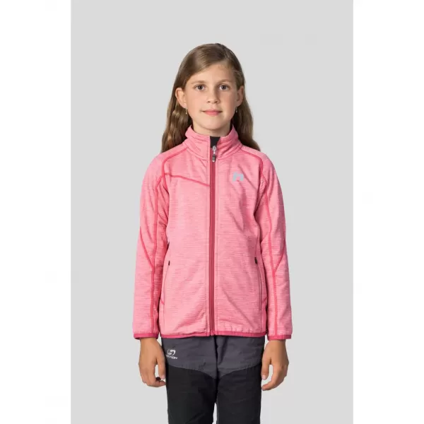  Dětská mikina HANNAH GERY JR QUARTZ PINK MEL 