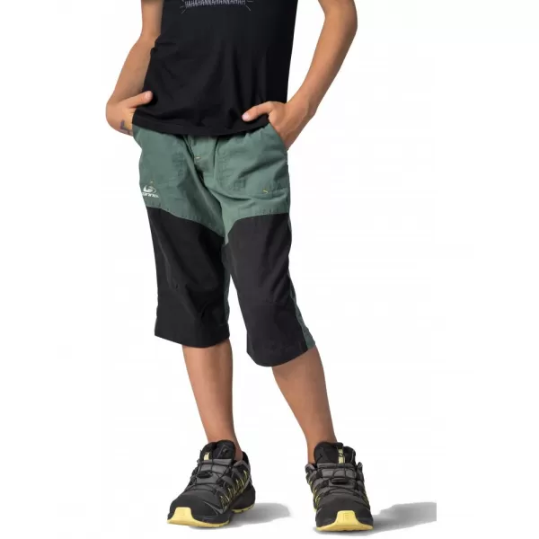  Dětské 3/4 kalhoty HANNAH RUMEX JR DARK FOREST/ANTHRACITE 