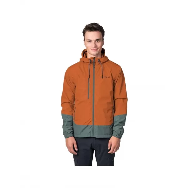  Pánská bunda HANNAH STRIDER BURNT ORANGE/BALSAM GREEN 