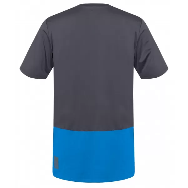  Pánské triko HANNAH SANVI ASPHALT/FRENCH BLUE MEL 