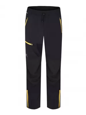 Pánské kalhoty HANNAH CLAIM II ANTHRACITE/YELLOW