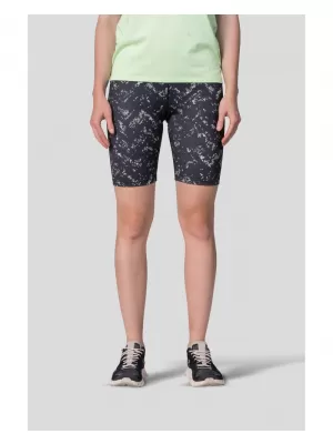 Dámské kraťasy HANNAH JESSICA ANTHRACITE/GREEN