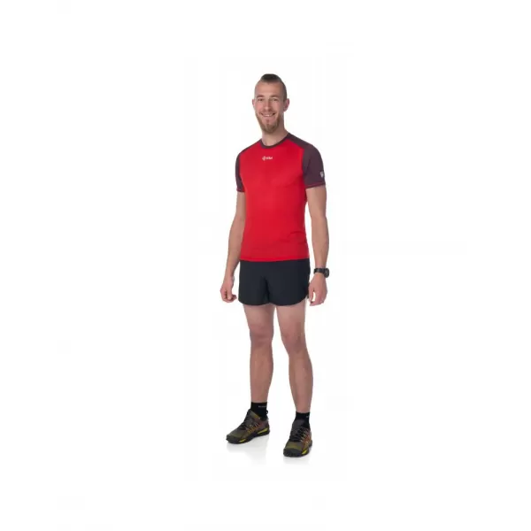  Pánské funkční triko KILPI COOLER-M RM0321KI ČERVENÁ 