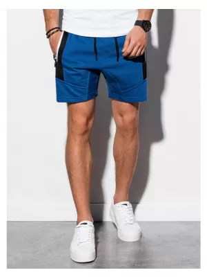 Pánské šortky OMBRE W240 MODRÁ