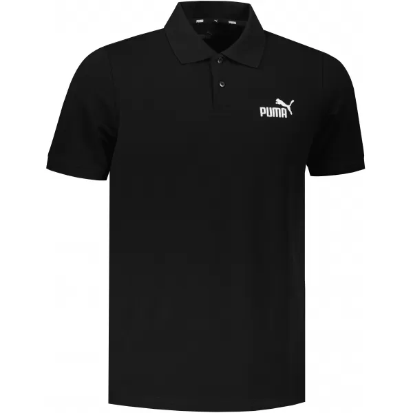  Pánské triko s límečkem PUMA ESS PIQUE POLO 586674-01 BLACK 