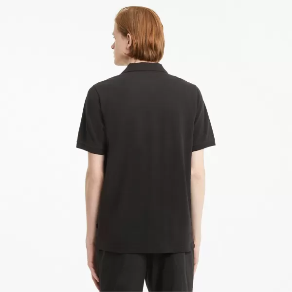  Pánské triko s límečkem PUMA ESS PIQUE POLO 586674-01 BLACK 