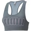 Dámská podprsenka PUMA MID IMPACT 4KEEPS GRAPHIC BRA PM 520306-42 GRAY
