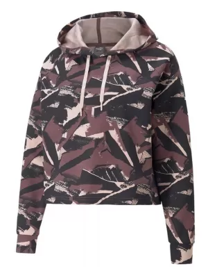 Dámská mikina PUMA MODERN SPORTS AOP HOODIE 849824-75 PURPLE