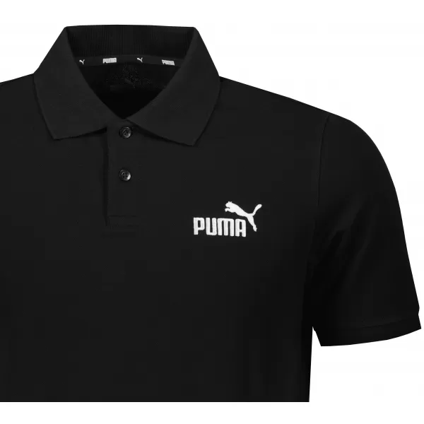  Pánské triko s límečkem PUMA ESS PIQUE POLO 586674-01 BLACK 