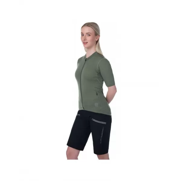  Dámský cyklo dres KILPI MEARIL-W RL0324KI KHAKI 