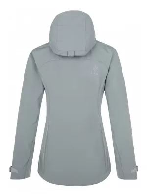Dámské sofshellová bunda KILPI RAVIA-W RL0111KI TMAVĚ ŠEDÁ