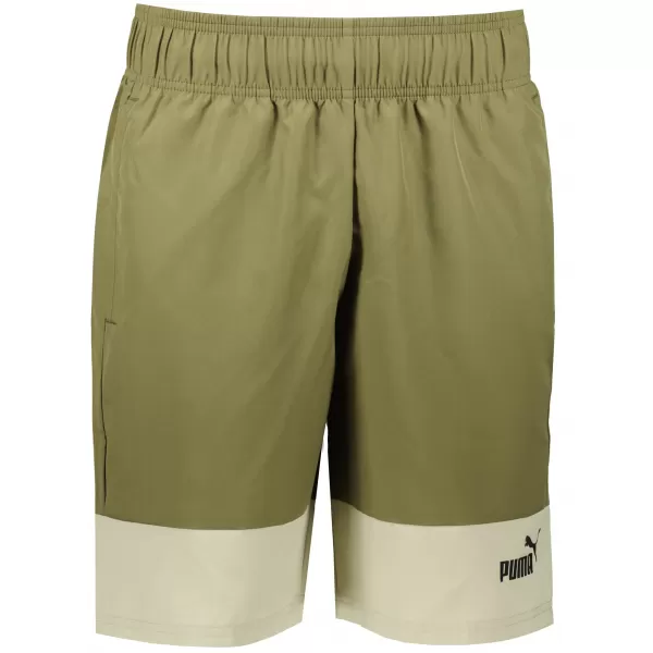  Pánské kraťasy PUMA POWER COLORBLOCK WOVEN SHORTS 9 848819-32 GREEN 