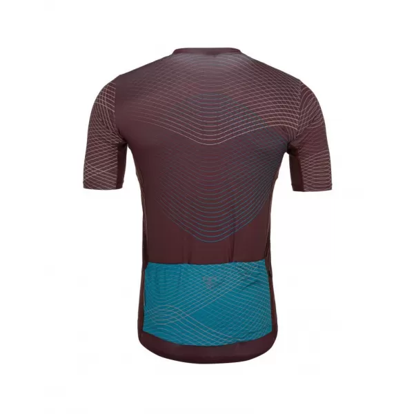  Pánský cyklo dres KILPI NERITO-M RM0310KI TMAVĚ ČERVENÁ 