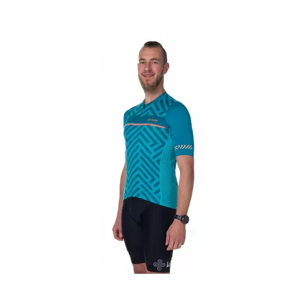  Pánský cyklo dres KILPI TINO-M RM0314KI TYRKYSOVÁ 