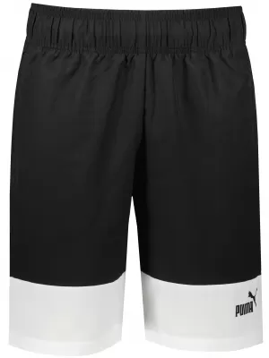 Pánské kraťasy PUMA POWER COLORBLOCK WOVEN SHORTS 9 848819-01 BLACK